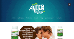 Desktop Screenshot of andesnatura.com